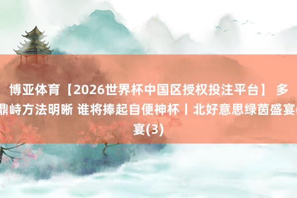 博亚体育【2026世界杯中国区授权投注平台】 多强鼎峙方法明晰 谁将捧起自便神杯丨北好意思绿茵盛宴(3)