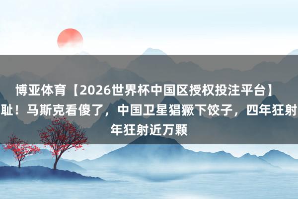 博亚体育【2026世界杯中国区授权投注平台】 一雪前耻！马斯克看傻了，中国卫星猖獗下饺子，四年狂射近万颗